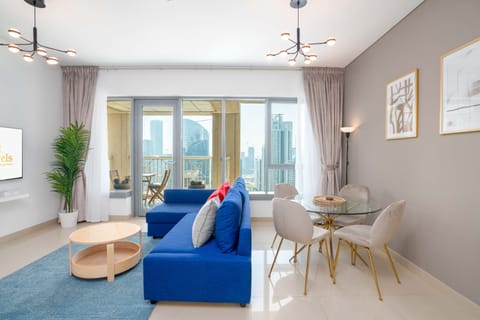 Deluxe Apartment | Living area | Smart TV, Netflix, streaming services