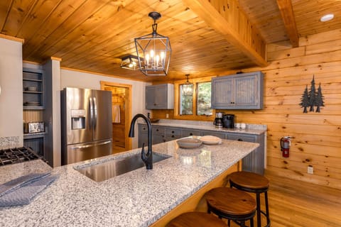 Stainless Appliances and Granite Countertop with Keurig and Drip Coffee Makers