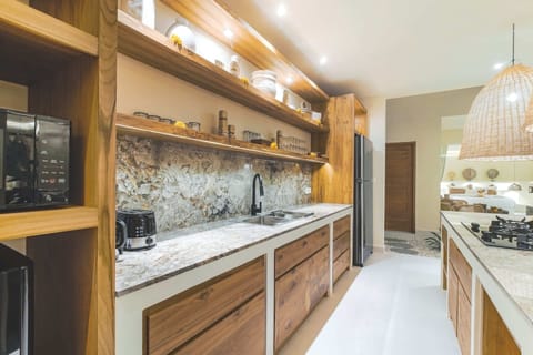 Basic Villa, Multiple Beds | Private kitchen | Fridge, microwave, stovetop, coffee/tea maker