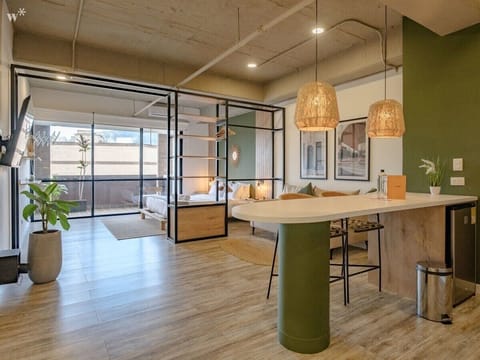 Bright modern space