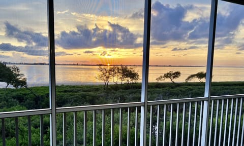 Sunset views from the porch