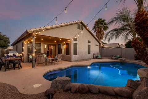 Heated pool! add-on cost per night. Totally Worth it! 65 per night! Heated to 87 degrees!