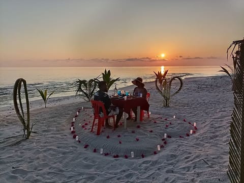 Couples dining