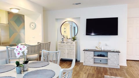 Nice flat screen in living area