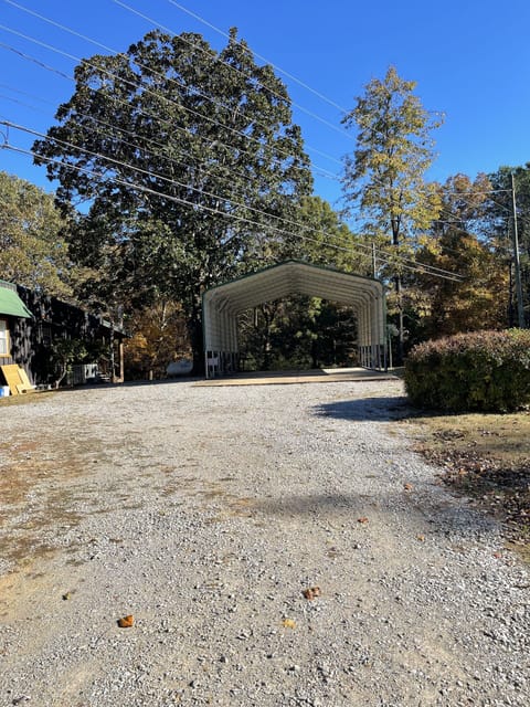 Covered carport cover 