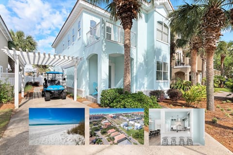 Seafoam includes a free golf cart, paddle boards, and kayaks