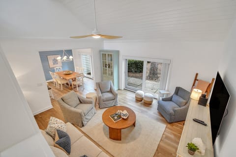 Featuring new furniture, patio access and just off the dining room!