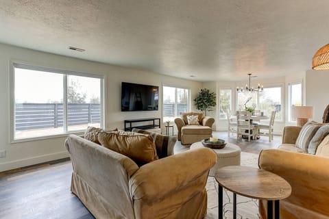 Welcome to The Old Reindeer Ranch! We hope we get to host you at this unforgettable Redmond rental!
