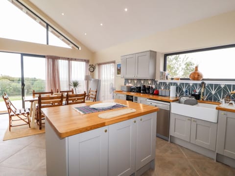 Fridge, dishwasher, electric kettle, toaster