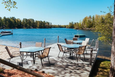 Enjoy a meal on the waterfront patio. This is the perfect place to enjoy a quiet morning coffee or take in a sunset. Enjoy a meal on the waterfront patio. This is the perfect place to enjoy a quiet morning coffee or take in a sunset.