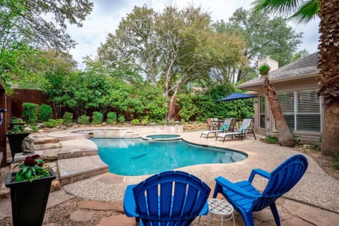 Getaway from it all and enjoy the Private pool with hot tub, patio, and grill. 