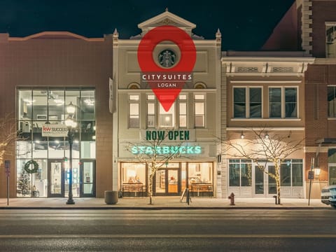 CITY SUITES LOGAN located above the Iconic Starbucks Logan Square!