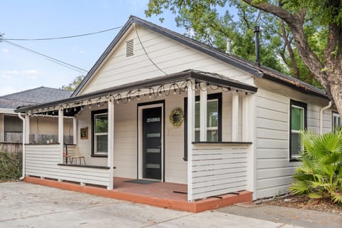 Front view of the house