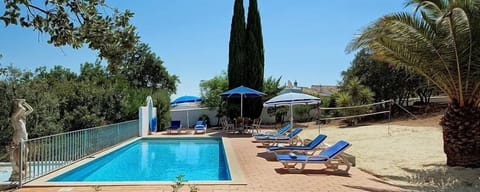 Your lovely pool with sun loungers