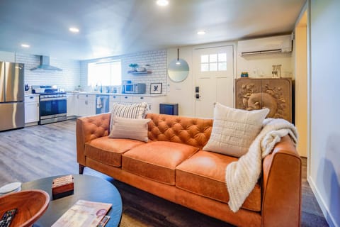Large couch with top of the line split air system ! 