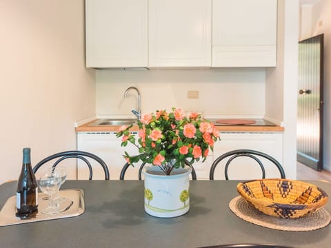 Flower, Plant, Countertop, Cabinetry, Flowerpot, Table, Vase, Orange, Houseplant, Kitchen