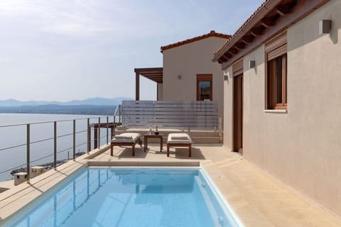 The unique holiday home is the perfect escape for a couple.