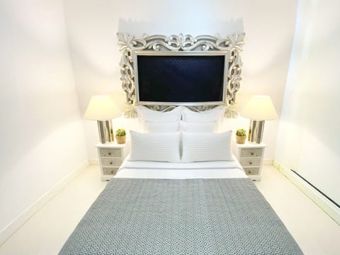 Close-up of bedroom and decoration details
