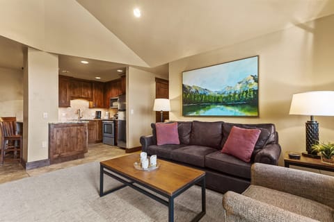 Living room  - with queen sleeper sofa