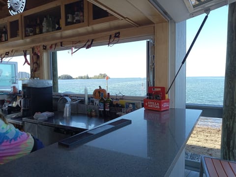 Sam's Beach Bar tiki hut