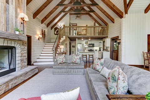 Living Room and Kitchen, Main Level