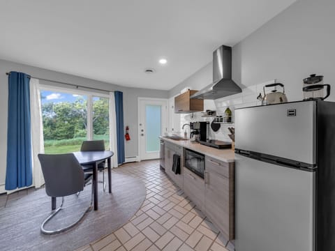 Full featured kitchenette.