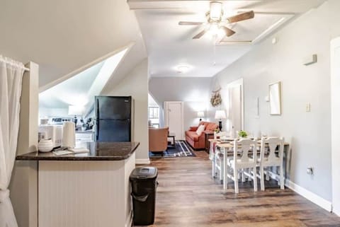 Open layout of the house