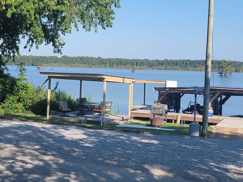 Gazebo and grills for your convenience.
And a fully covered boat dock 