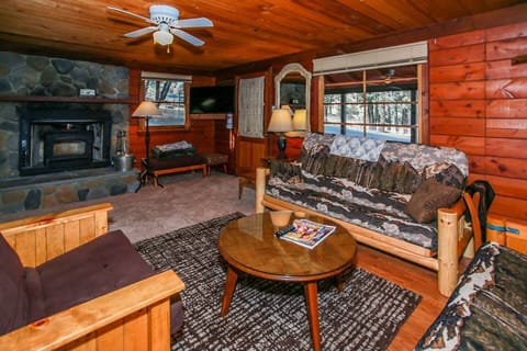 Cozy up in the living room