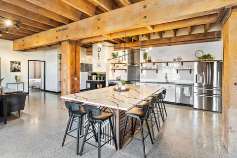The spacious 10-seat kitchen island is the ideal gathering spot for cooking, socializing, and playing games with your group.What our guests are saying- "Great property that has everything you need for your stay. A very high end property in terms of f