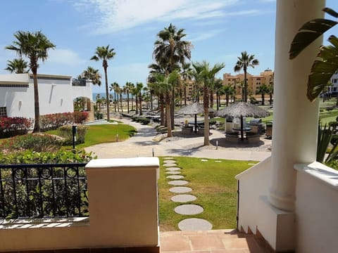 View from private patio