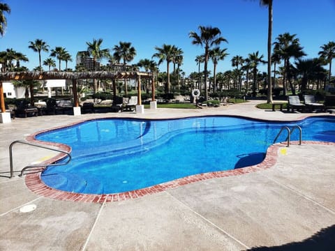 One of four pools in Casa Blanca
