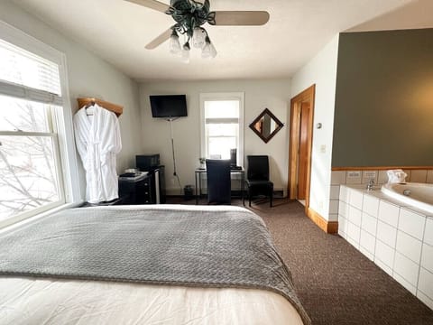 Queen Bed and Eco Luxe Robes