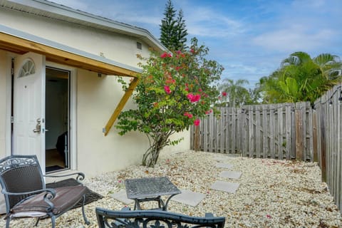 Stuart Vacation Rental | Studio | 1BA | 160 Sq Ft | 2 Steps Required for Entry