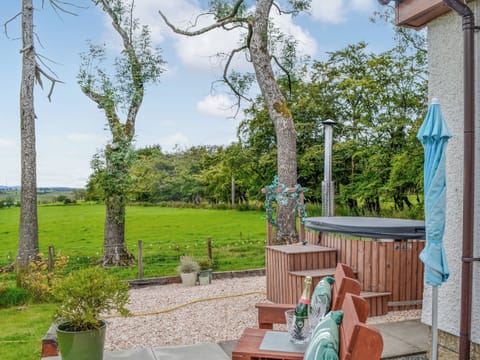 Patio | Trelaw - Farmhouse Holidays, Cumnock
