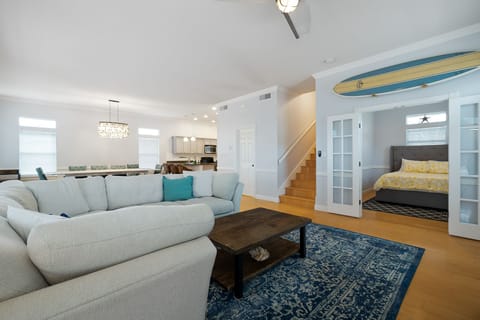Living Area connects to extra bedroom