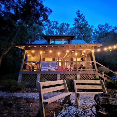 Spend cozy evenings outside