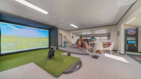 Our golf simulator is perfect for fun and relaxation!