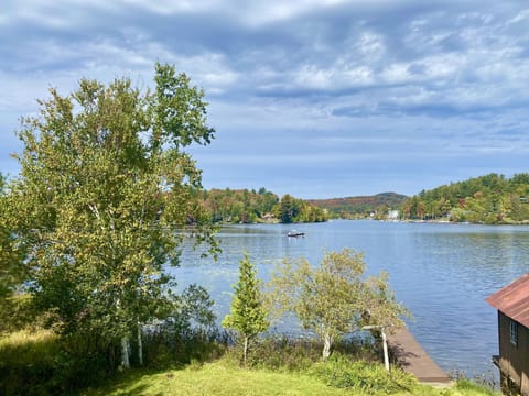 View from second story deck