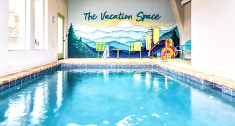 Private Indoor pool heated all year round. Both kids and adults love it!