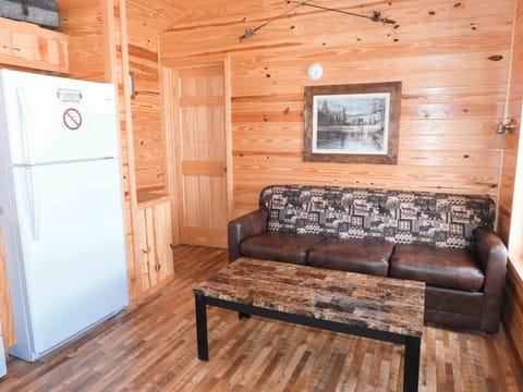 Living room area in each kabin