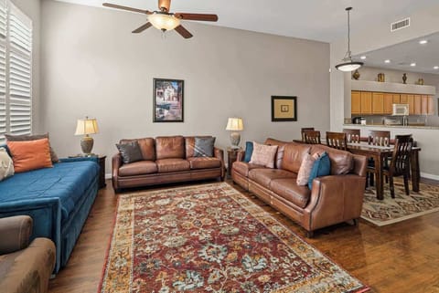 Lovely upstairs living area perfect for extra sleeping or napping and of course hanging out.