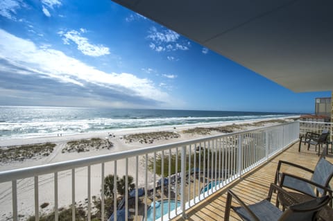 Studio, 1 King Bed with Sofa bed, Pool View (Balcony) | View from room