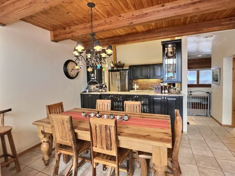 Sit down together and enjoy