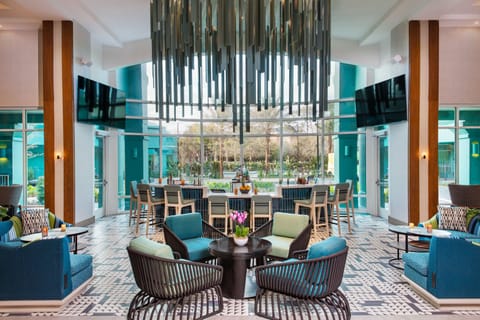 Lobby lounge, pool views, open daily