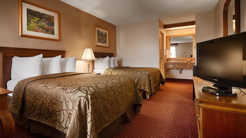 Premium bedding, pillowtop beds, individually decorated