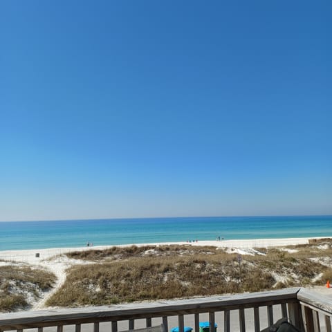 this is a view from the deck 
