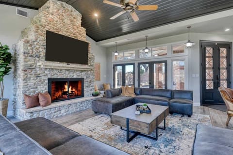 75 inch 4K UHD Smart TV - Internet enabled so you can log in to your Netflix, Hulu, and Amazon prime accounts.