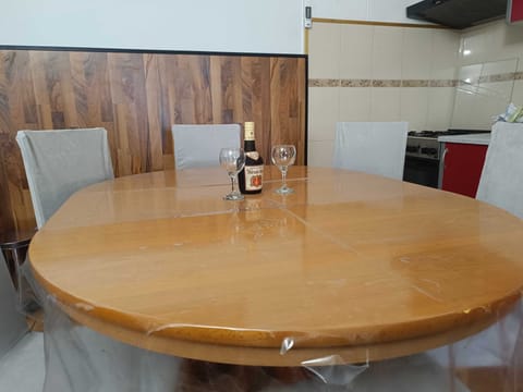 House (Two Bedroom Holiday Home with Terrace) | Dining room