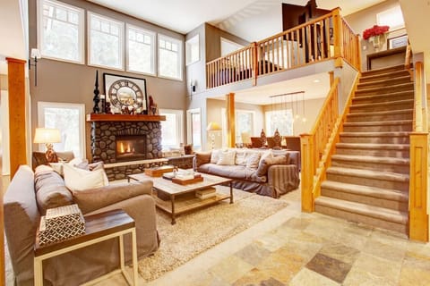 Cozy and inviting living space perfect for your family, couple or business trip getaway.
